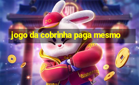 jogo da cobrinha paga mesmo