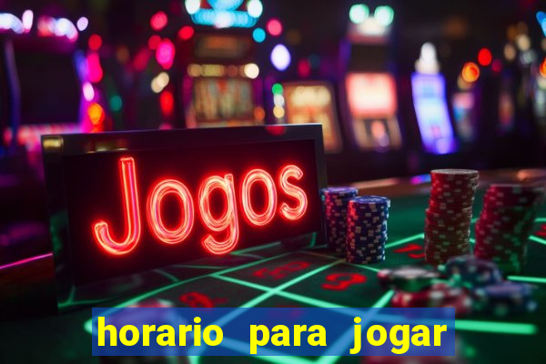 horario para jogar fortune coelho