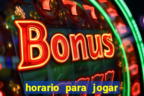 horario para jogar fortune coelho