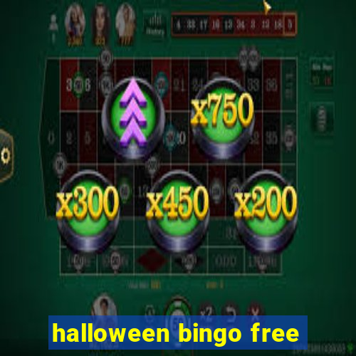 halloween bingo free