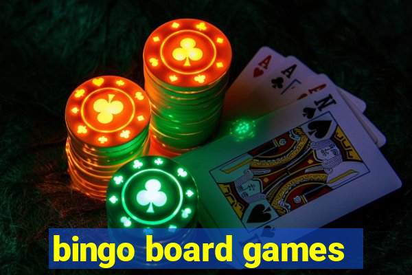 bingo board games