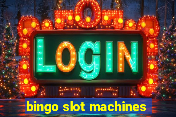 bingo slot machines