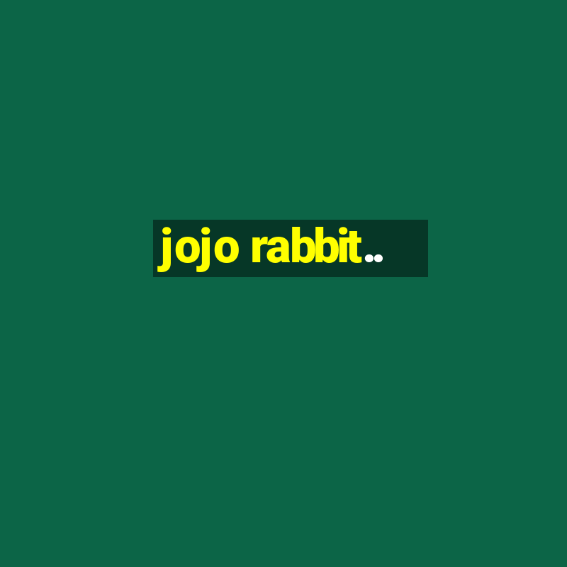 jojo rabbit..