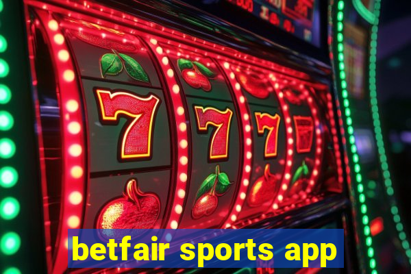 betfair sports app