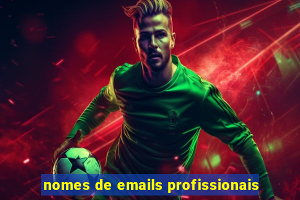 nomes de emails profissionais