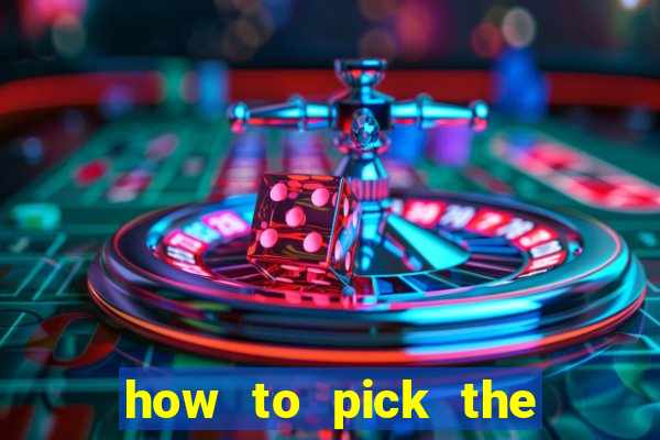 how to pick the right slot machine to win