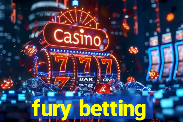 fury betting