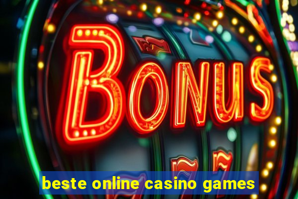 beste online casino games