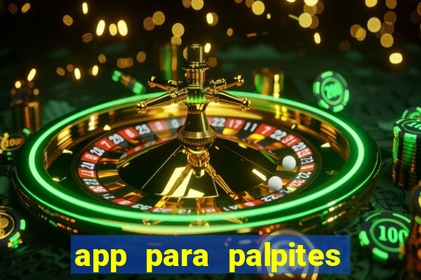 app para palpites de jogos