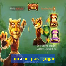 horário para jogar fortune rabbit