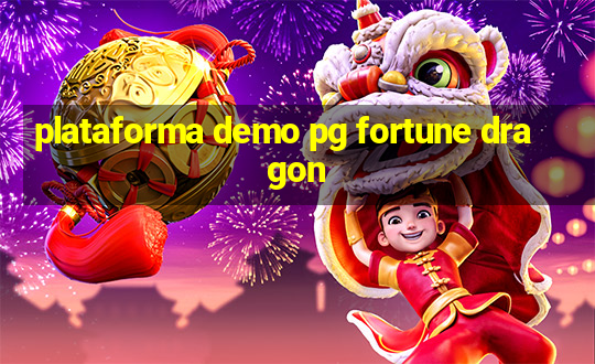 plataforma demo pg fortune dragon