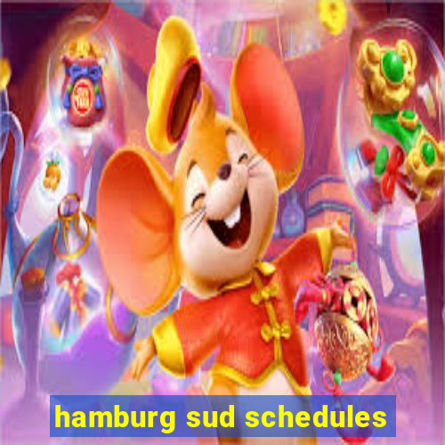 hamburg sud schedules