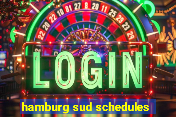 hamburg sud schedules