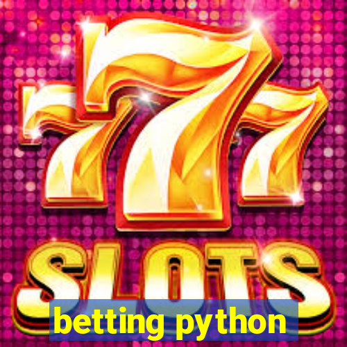 betting python