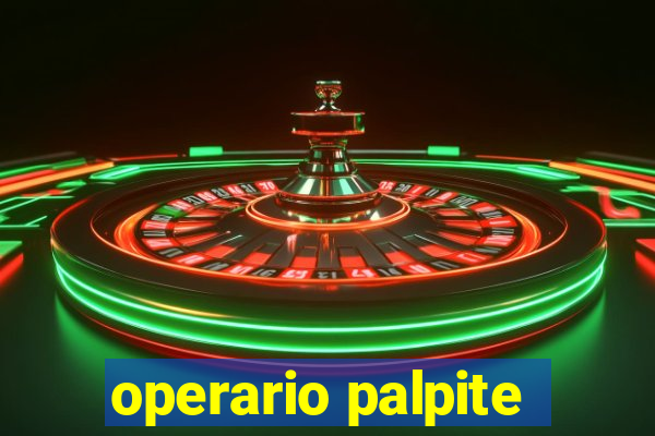 operario palpite