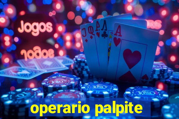 operario palpite