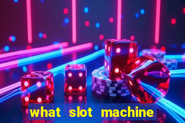 what slot machine has the best odds