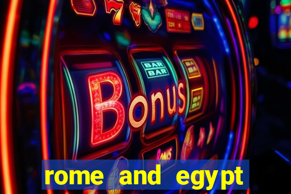 rome and egypt slot machine