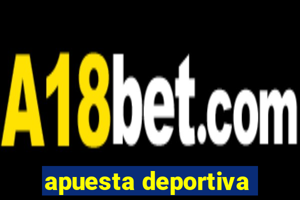 apuesta deportiva