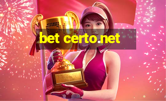 bet certo.net