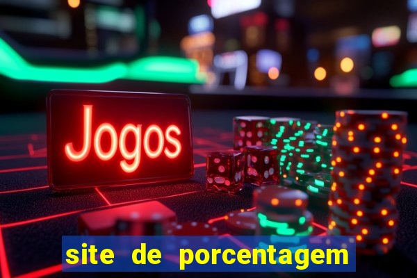 site de porcentagem de jogos pg slot