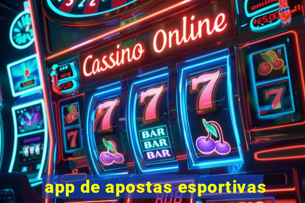 app de apostas esportivas