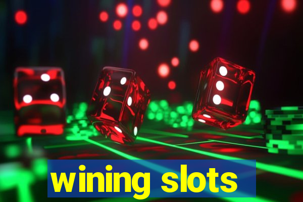 wining slots