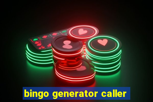 bingo generator caller