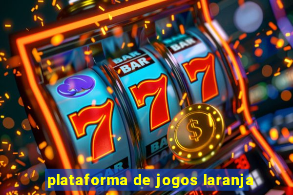 plataforma de jogos laranja