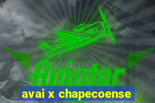 avai x chapecoense