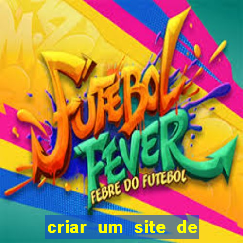 criar um site de jogos agora