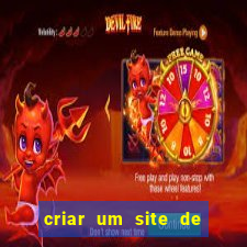 criar um site de jogos agora