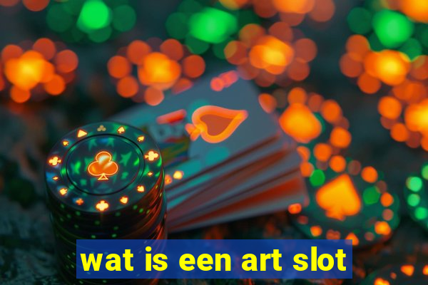 wat is een art slot