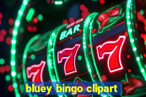 bluey bingo clipart