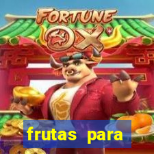 frutas para imprimir y recortar