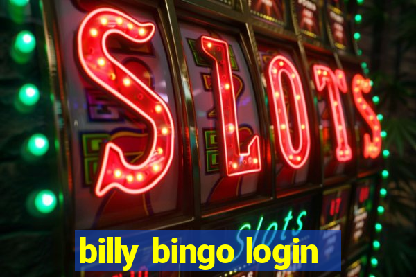 billy bingo login