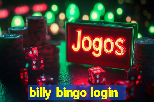 billy bingo login