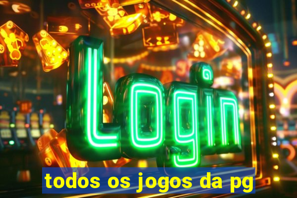 todos os jogos da pg