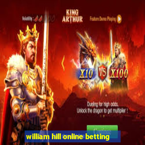 william hill online betting