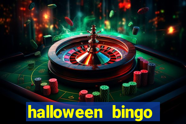 halloween bingo card generator