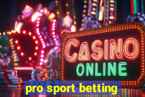 pro sport betting