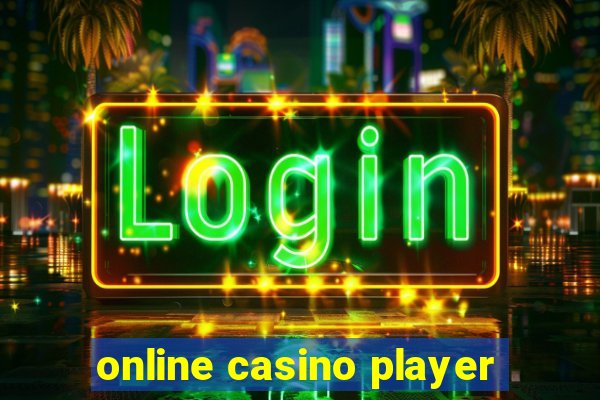 online casino player