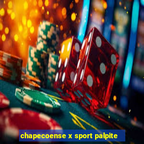 chapecoense x sport palpite