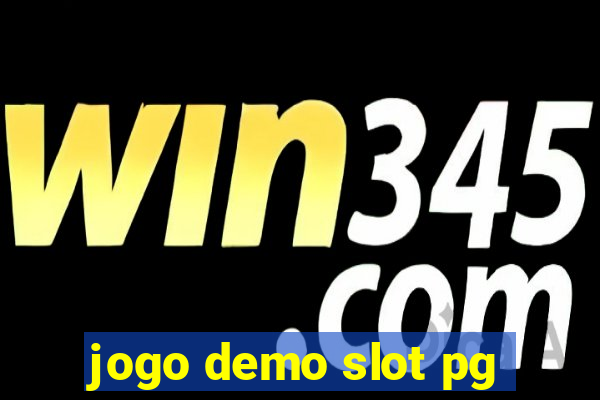 jogo demo slot pg