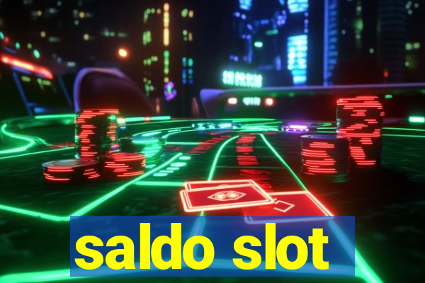 saldo slot