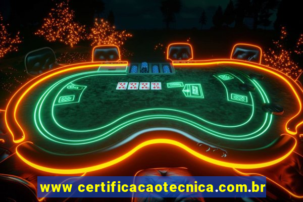 www certificacaotecnica.com.br