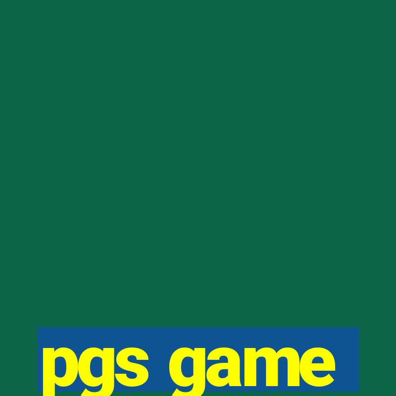 pgs game