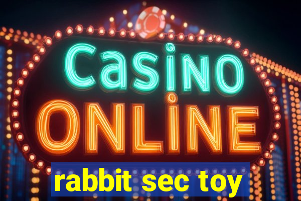 rabbit sec toy