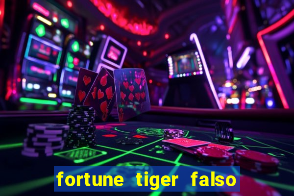 fortune tiger falso para brincar