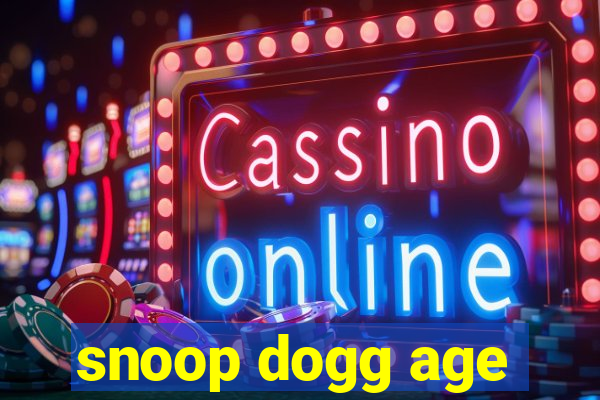 snoop dogg age